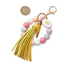 Silicone Beads Keychain KEYC-JKC00904-3