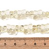 Transparent Glass Beads Strands GL-CBAAE04-01J-2