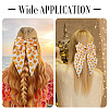 3Pcs 3 Colors Cloth Hair Barrettes for Women Girl OHAR-TA0001-15-8