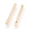 Brass Bar Links connectors X-KK-Q735-231G-2