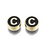 Alloy Enamel Beads ENAM-N052-006-02C-RS-2