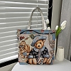 Canvas Embroidery Shoulder Bags PW-WGFF4C3-07-1