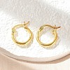 925 Sterling Silver Hoop Earrings STER-P047-13A-G-7