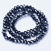 Electroplate Glass Beads Strands LS-EGLA-A034-P1mm-A18-2