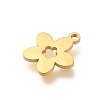 304 Stainless Steel Charms STAS-S144-03G-2