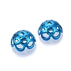 UV Plated ABS Bead Caps OACR-D316-04B-03-2