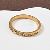 304 Stainless Steel Cubic Zirconia Finger Rings for Women RJEW-F189-01G-4