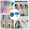 4 Bags Round Zinc Alloy Acrylic Drawer Pull Handles FIND-DR0001-85D-5