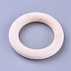 Unfinished Wood Linking Rings X-WOOD-F002-01-40mm-2