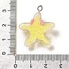 Marine Animal Series Resin Pendants RESI-Q012-01B-01-3