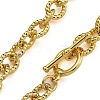 Brass Micro Pave Cubic Zirconia Leopard Pendant Cable Chain Necklaces NJEW-K385-01A-01-3