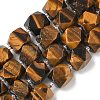 Natural Tiger Eye Beads Strands GG-CBAF8A8-A07-01-1