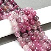 Natural Cherry Blossom Agate Beads Strands G-B076-A02-02-2