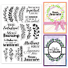 Custom Summer Theme PVC Plastic Clear Stamps DIY-WH0631-0074-1