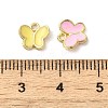 Alloy Enamel Charms X-ENAM-Q507-04G-3