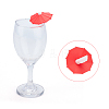 Silicone Wine Glass Charms Sets AJEW-WH0223-21-3