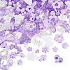 100G Transparent & Opaque Acrylic Beads TACR-TA0001-57A-3