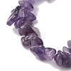 Natural Amethyst Stretch Bracelets BJEW-JB11147-11-4