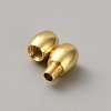 925 Sterling Silver Screw Clasps STER-WH0028-15G-2