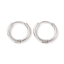 304 Stainless Steel Huggie Hoop Earrings for Women EJEW-F280-07A-P