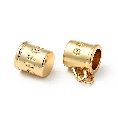 Rack Plating Brass Pendants LS-KK-E060-02G-1