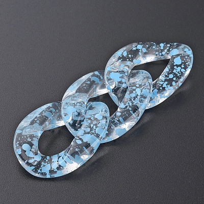 Transparent Acrylic Linking Rings OACR-N009-014A-12-1