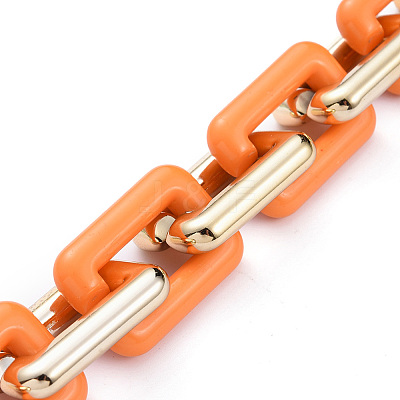 Handmade CCB Plastic Cable Chains AJEW-JB00669-05-1
