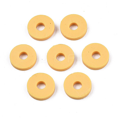 Handmade Polymer Clay Beads X-CLAY-Q251-6.0mm-96-1