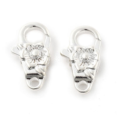 Brass Lobster Claw Clasps KK-R216-18B-S-1