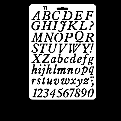 PET Plastic Hollow Painting Silhouette Stencil DRAW-PW0009-01A-1