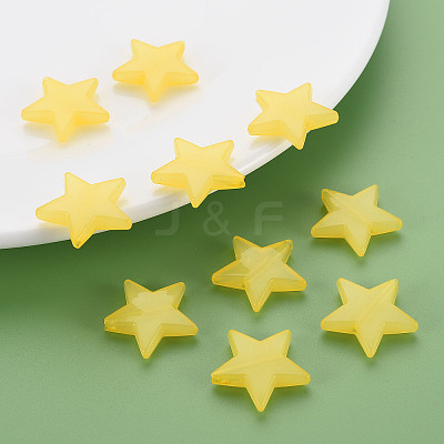 Imitation Jelly Acrylic Beads X-MACR-S373-90-E07-1