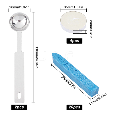 DIY Wax Seal Stamp Kits DIY-CP0003-52A-1