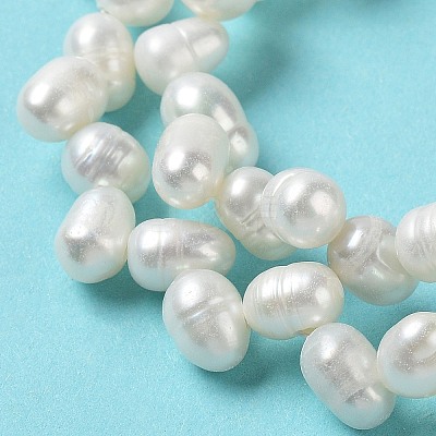 Natural Cultured Freshwater Pearl Beads Strands PEAR-J007-41-1