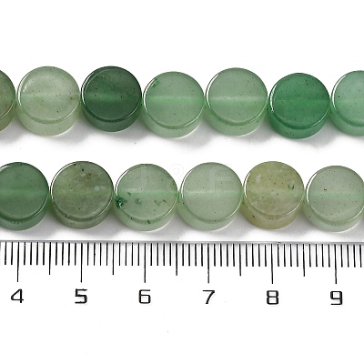 Natural Green Aventurine Beads Strands G-C159-B09-01-1
