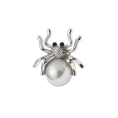 Alloy Rhinestone Brooch Pins PW-WG3D45E-02-1