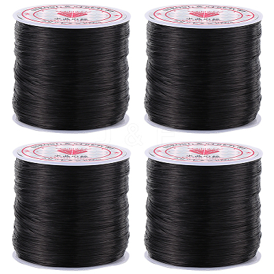 4 Rolls Flat Elastic Crystal String EW-SC0001-05C-1