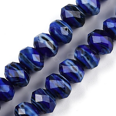 Handmade Lampwork Beads Strands LAMP-T007-13H-1