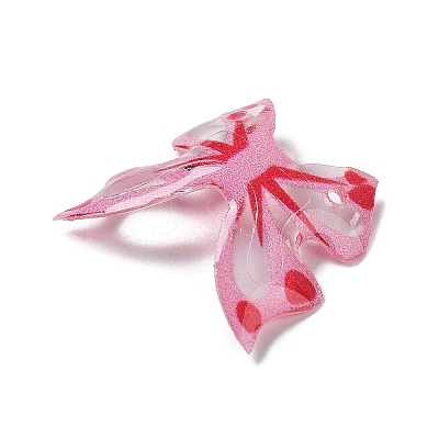 Transparent Resin Pendants RESI-K033-01-1