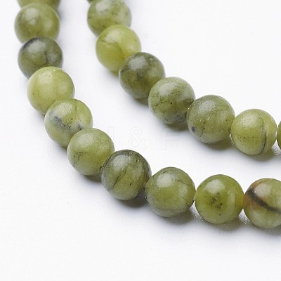 Natural Taiwan Jade Beads Strands X-GSR4MMC032-1