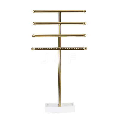 4-Tier Iron T-Bar Jewelry Display Risers LS-ODIS-C008-03G-1
