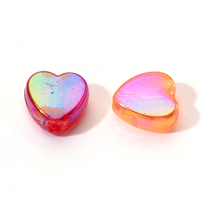 Eco-Friendly Transparent Acrylic Beads TACR-YW0001-07I-1