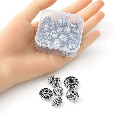 20G CCB Plastic Beads CCB-YW0001-24-1