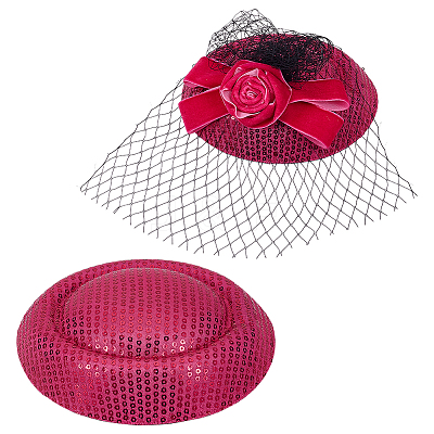 Polyester French Beret for Women AJEW-WH0248-760F-1