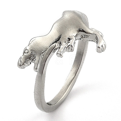 Brass Cuff Rings LS-RJEW-I076-02P-1