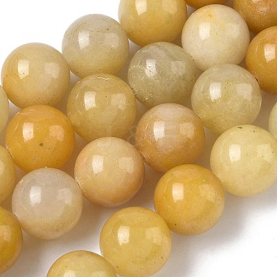 Natural Topaz Jade Beads Strands G-F818-A02-14mm-02-1