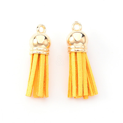 Faux Suede Tassel Pendant Decorations X-FIND-R095-006LG-1