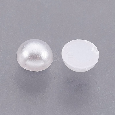 10000pcs ABS Plastic Imitation Pearl Cabochons SACR-S738-4mm-Z9-1
