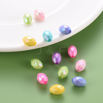 Opaque Acrylic Beads TACR-S153-32I-1