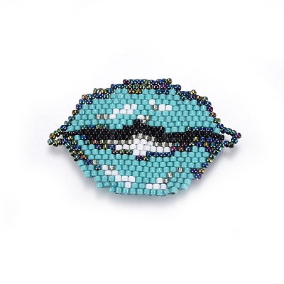 MIYUKI & TOHO Handmade Japanese Seed Beads Links SEED-A029-CF02-1