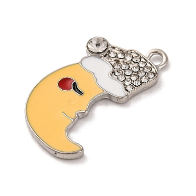 Alloy Enamel Pendants ENAM-M009-01C-P-1